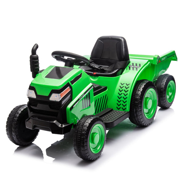 12V children ride the electric tractor 