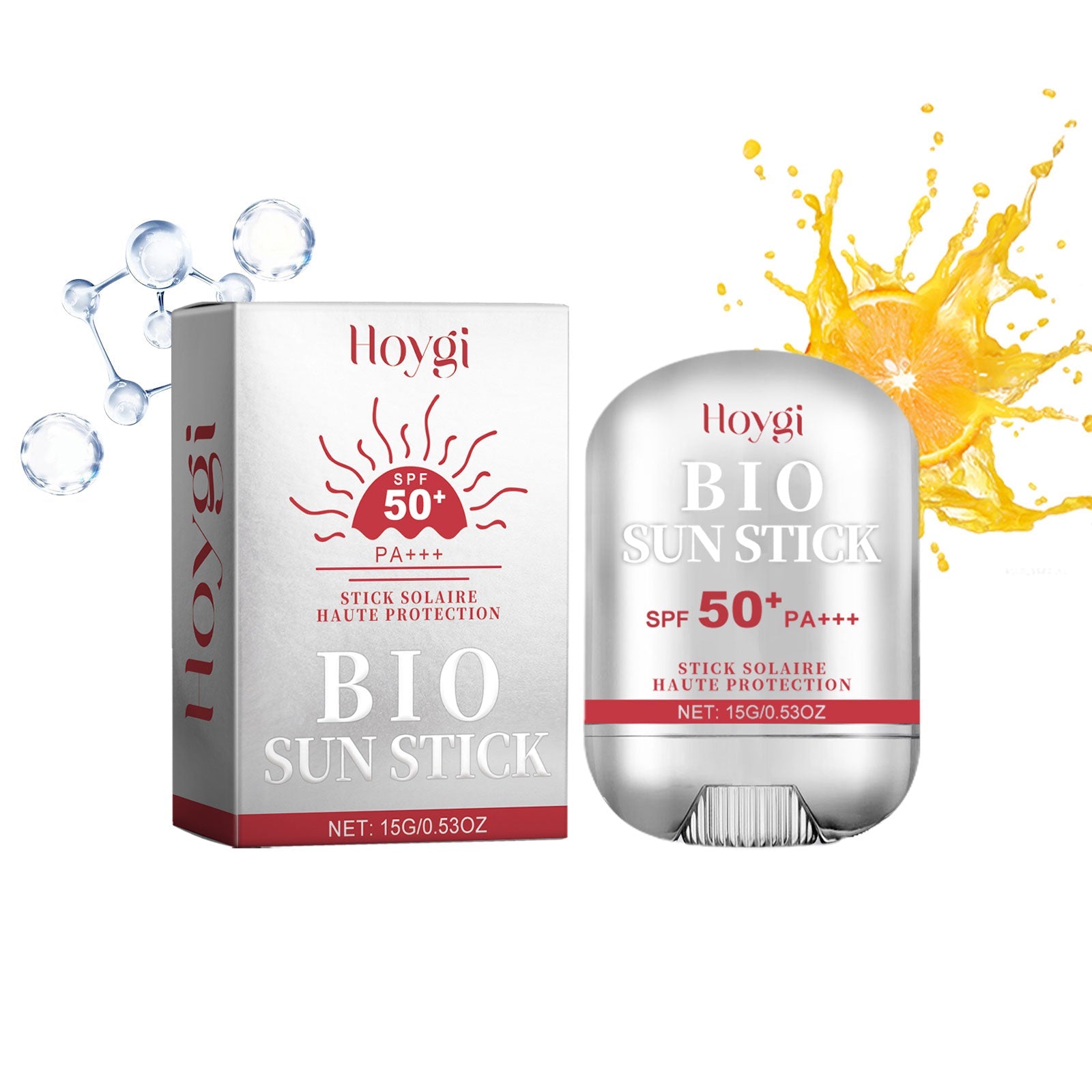 Bio Sun Stick, Protect Stains And Wrinkles Outdoor UV Firming And Brightening Skin Moisturizing Light And Gentle