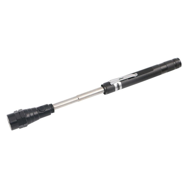 Outdoor Camping Tactical Flash Light Torch Spotlight 3x LED Telescopic Flexible Magnetic LED