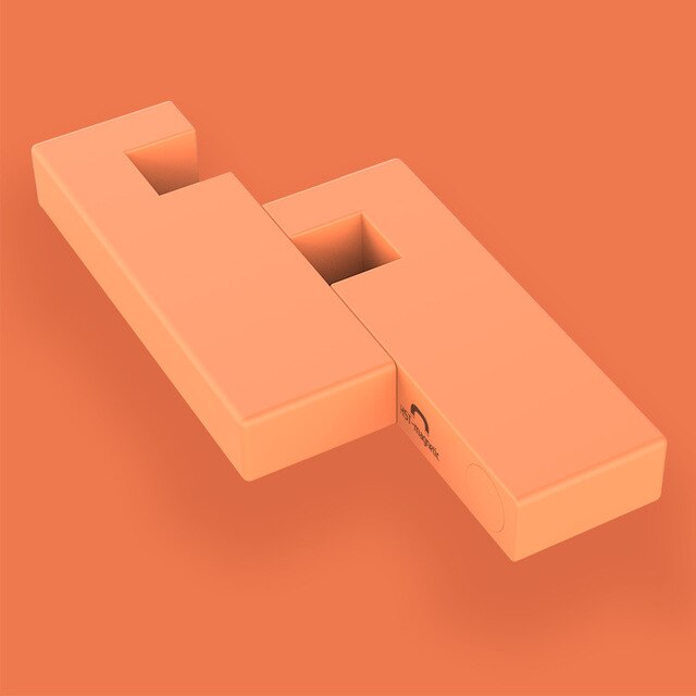 HST-Loop Magnetic Click Desk Mobile Phone Support Magnetic Portable Carry-on Mobile Phone Holder Fashion Minimalist Design