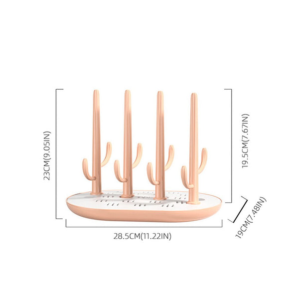 Baby Bottles Dryer Milk Bottle Drain Rack Bottle Rack Drying  Washing Drying Feeding Bottles Dryer for Space Saving