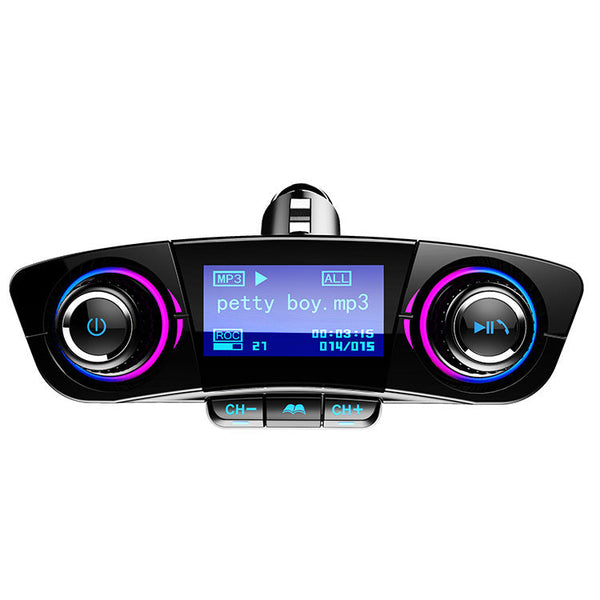 BT06 Car MP3 Bluetooth Player Car Charger Multi-Language Bluetooth Hands-Free FM Transmitter