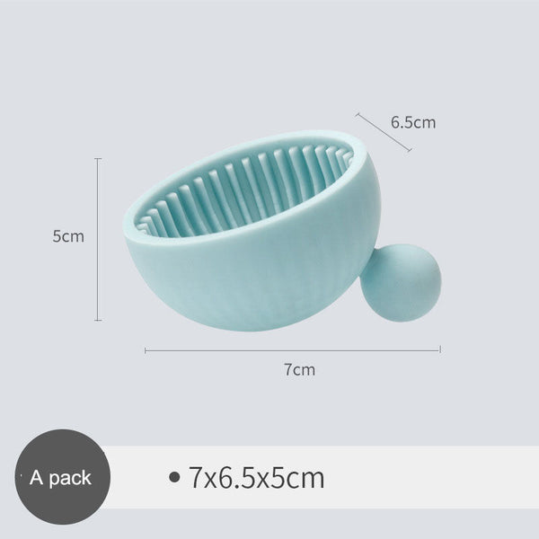 Creative Xiaowangzi Makeup Brush Cleaning Plate