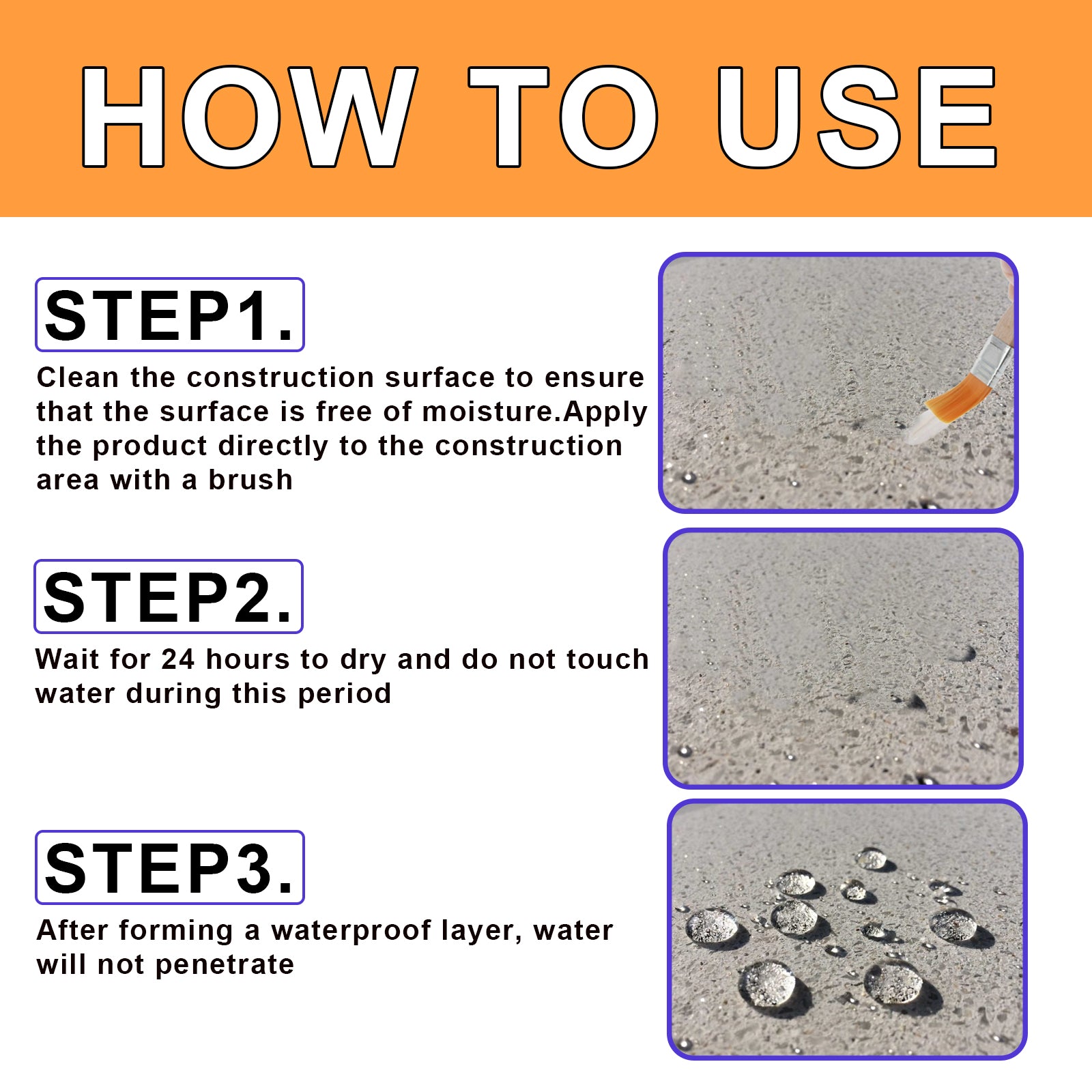 Waterproof Glue, Kitchen Door And Window Tile Water Pipe External Wall Waterproof, Leakproof And Free Smashing Brick Glue Coating