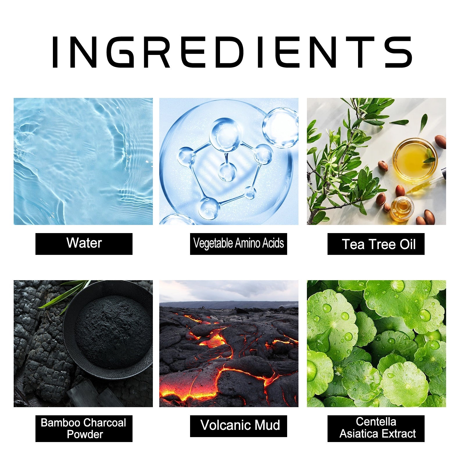 Men's Amino Acid Oil Control Face Wash, Deep Clean Acne Print Delicate Pores Whitening Brightening Skin