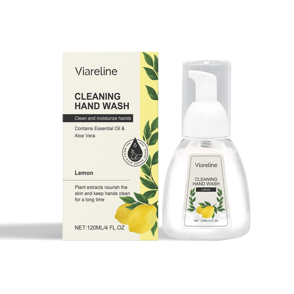 Foaming Hand Sanitizer (Lemon Flavor) Gentle Cleansing, Soothing Decontamination, Moisturizing Care Hand Cleansing Foam