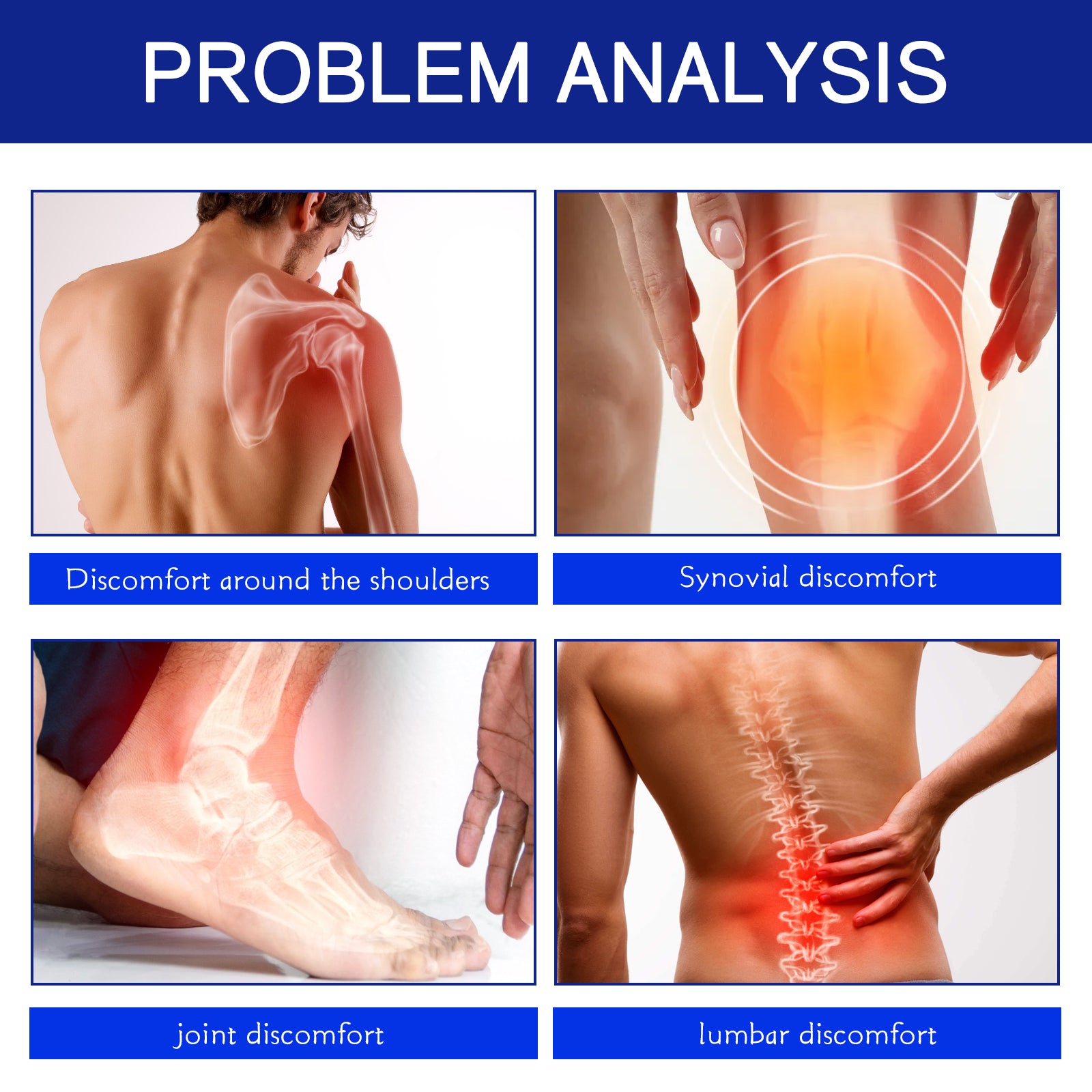 Shoulder Joint Pain Cream, Relieve Foot Achilles Tendon Lumbar Knee Pain Care Cream