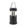 Ultra Bright Collapsible 3 COB Led Mini Lanterns Tent Light  Emergencies Portable Lantern For AAA