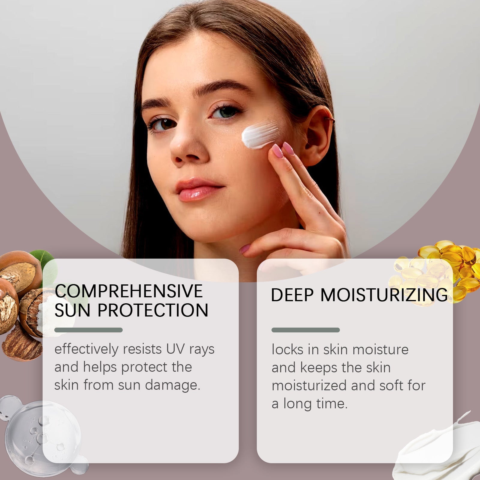 Tallow Moisturizing Protective Cream, Outdoor Protection, Moisturizing, Nourishing, Hydrating, Soft And Gentle Isolation