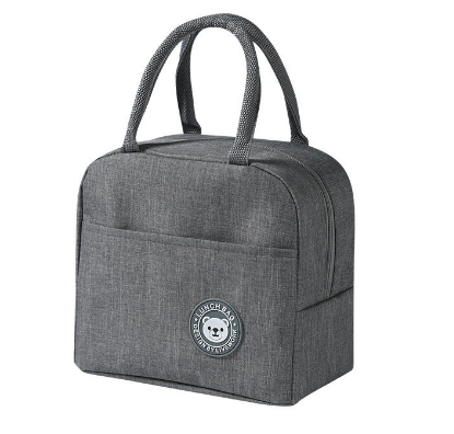 Fashion simple portable insulation bag waterproof fresh-keeping aluminum foil lunch box bag small lunch bag travel cooler bag