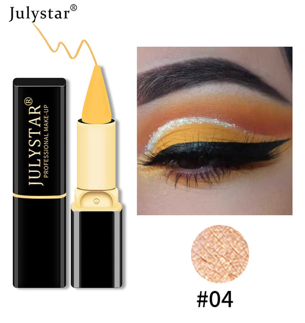 Long-Lasting Eyeliner Waterproof And Oil-Resistant Not Easy To Smear Long-Lasting Quick-Drying Sweat Does Not Smudge Color Eyeliner