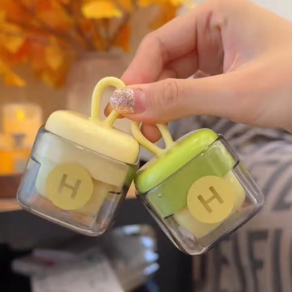 Small square adhesive roller washable adhesive for household use