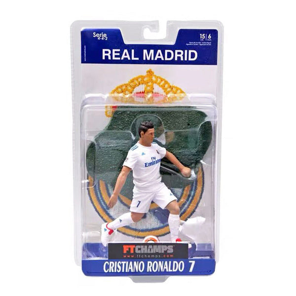 Sports football star Cristiano Ronaldo Lionel Messi Barcelona Real Madrid football fan commemorative figurine