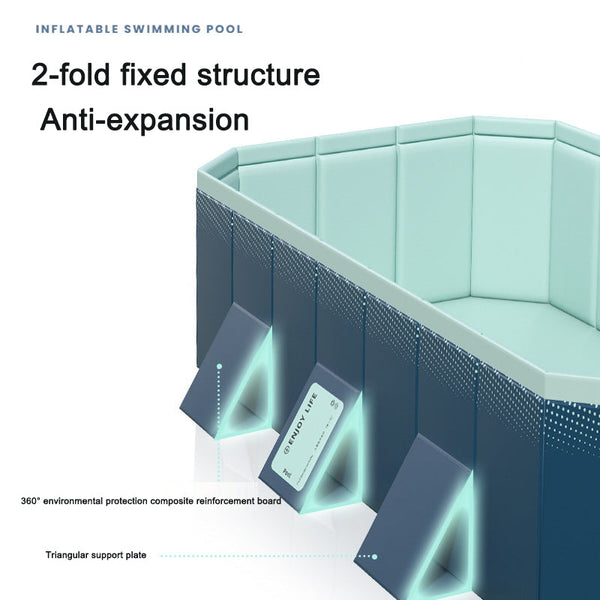 Non inflatable swimming pool installation free ready to use children's shower pool household outdoor large household pool