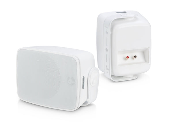 SoundPro Dual Bluetooth Weatherproof Indoor & Outdoor Wall-Mount Loudspeakers