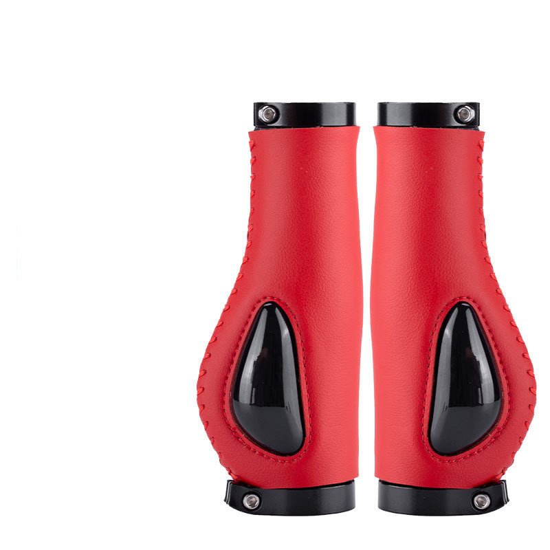 Liquid Silicone Bicycle Handle Cover Silicone Meat Ball Shock Absorption Comfortable Mountain Bike Vice Handle Locked Grip Rider Handle Cover