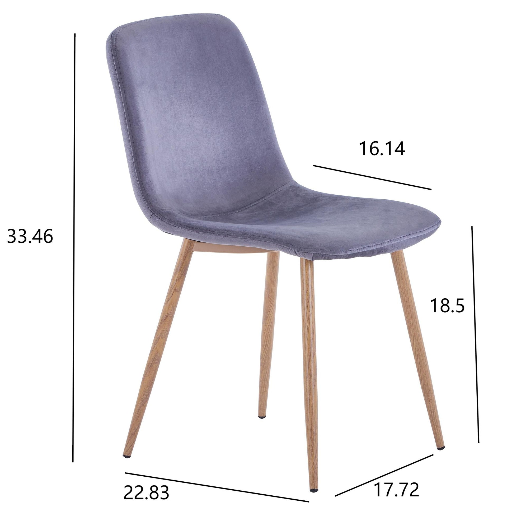 Dining Chair 4PCS（BLUE）Modern style New technology Suitable for restaurants cafes taverns