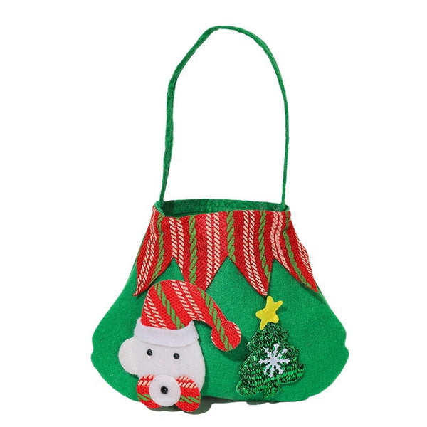 Christmas Safe Fruit Bag, Apple Bag, Christmas Gift Bag, Santa Claus, Snowman, Elk, Kindergarten Decoration Candy