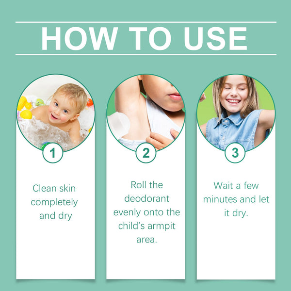 Vanilla Citrus Roll-On Fragrance For Kids Sweat Roll-On Armpit Sweat Cleansing Fragrance Gentle And Fresh