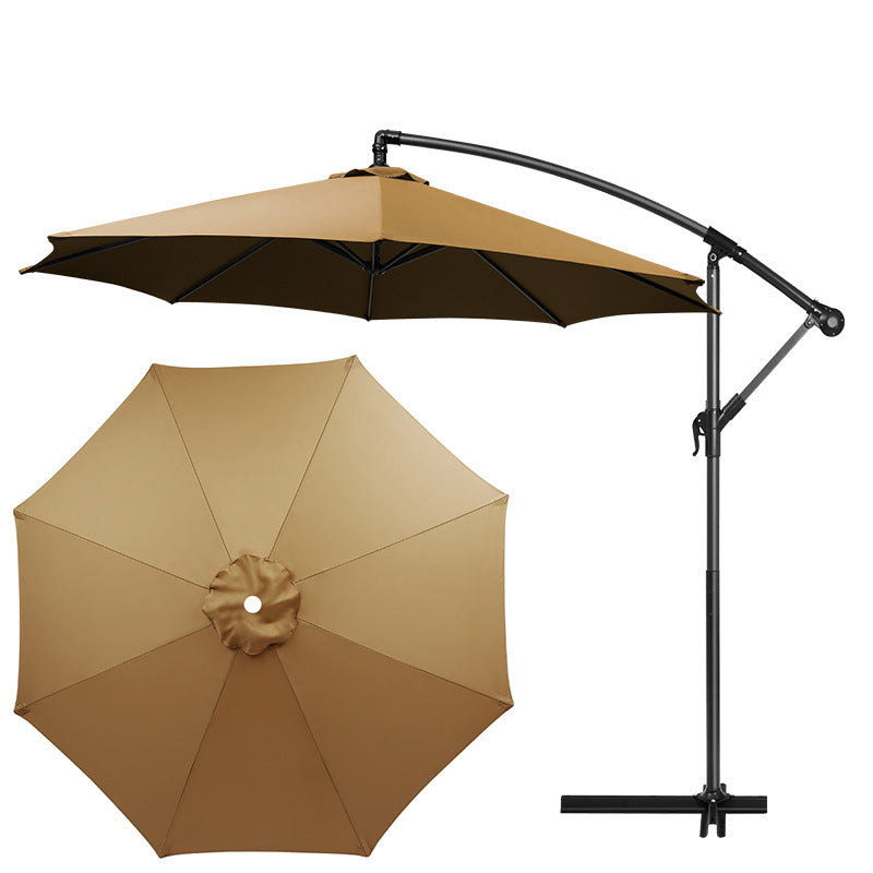 Outdoor sun umbrella advertising umbrella circular courtyard garden outdoor Roman umbrella banana umbrella