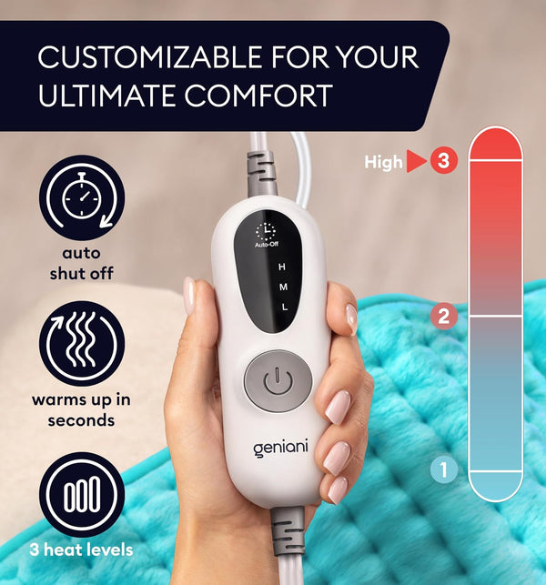 Heating Pad XL, Double-sided, Viridian Green