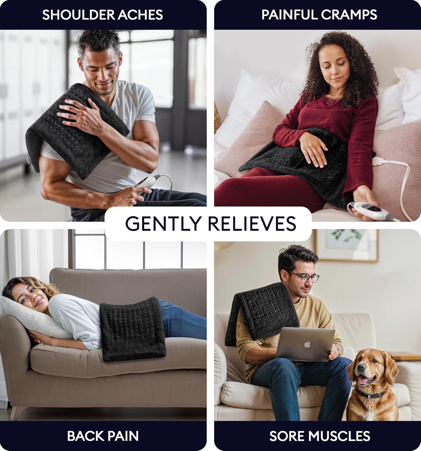 Heating Pad XL, Black