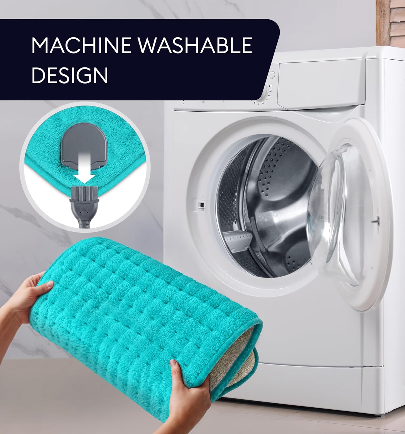 Heating Pad XL, Double-sided, Viridian Green