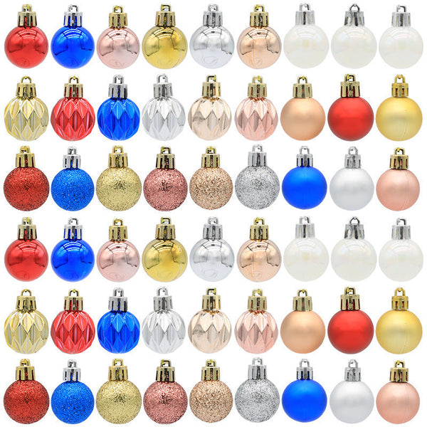 Christmas balls Christmas gifts decorations a variety of mixed 36PCS