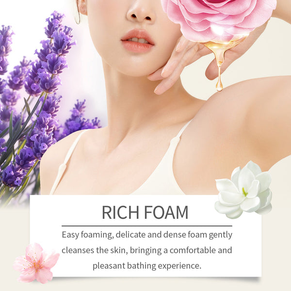 Fragrant Body Wash (Cherry Blossom Scent) Moisturize And Moisturize Skin To Improve Dry Women's Body Wash