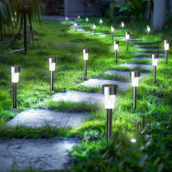 24 Pack Solpex Led Solar Outdoor Lights Pathway