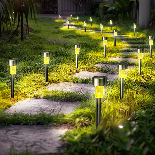 24 Pack Solpex Led Solar Outdoor Lights Pathway