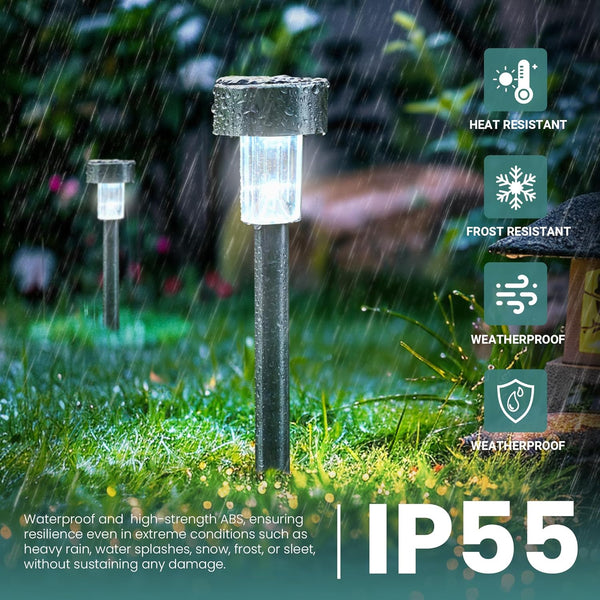 24 Pack Solpex Led Solar Outdoor Lights Pathway