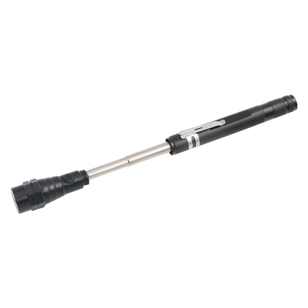 Outdoor Camping Tactical Flash Light Torch Spotlight 3x LED Telescopic Flexible Magnetic LED