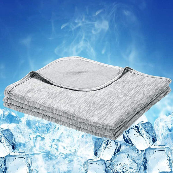 Adult and children's hot sleep cooling blanket summer air conditioning cooling blanket double-layer design cooling blanket
