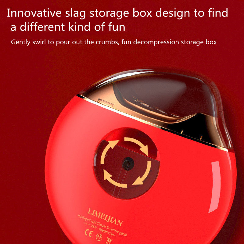 Child Safety Automatic Finger Trimmer Electric Nail Scissors Elderly Splash-proof Home Nail Scissors