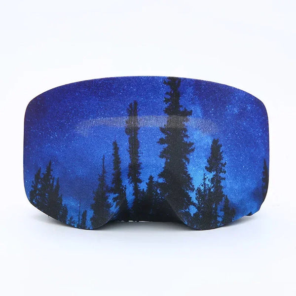 Ski Goggle Cover Scratch-Proof Snowboarding Goggles Protector Stretchy Skiing Eyewear Covers Snow Sport Glasses Protective Gear