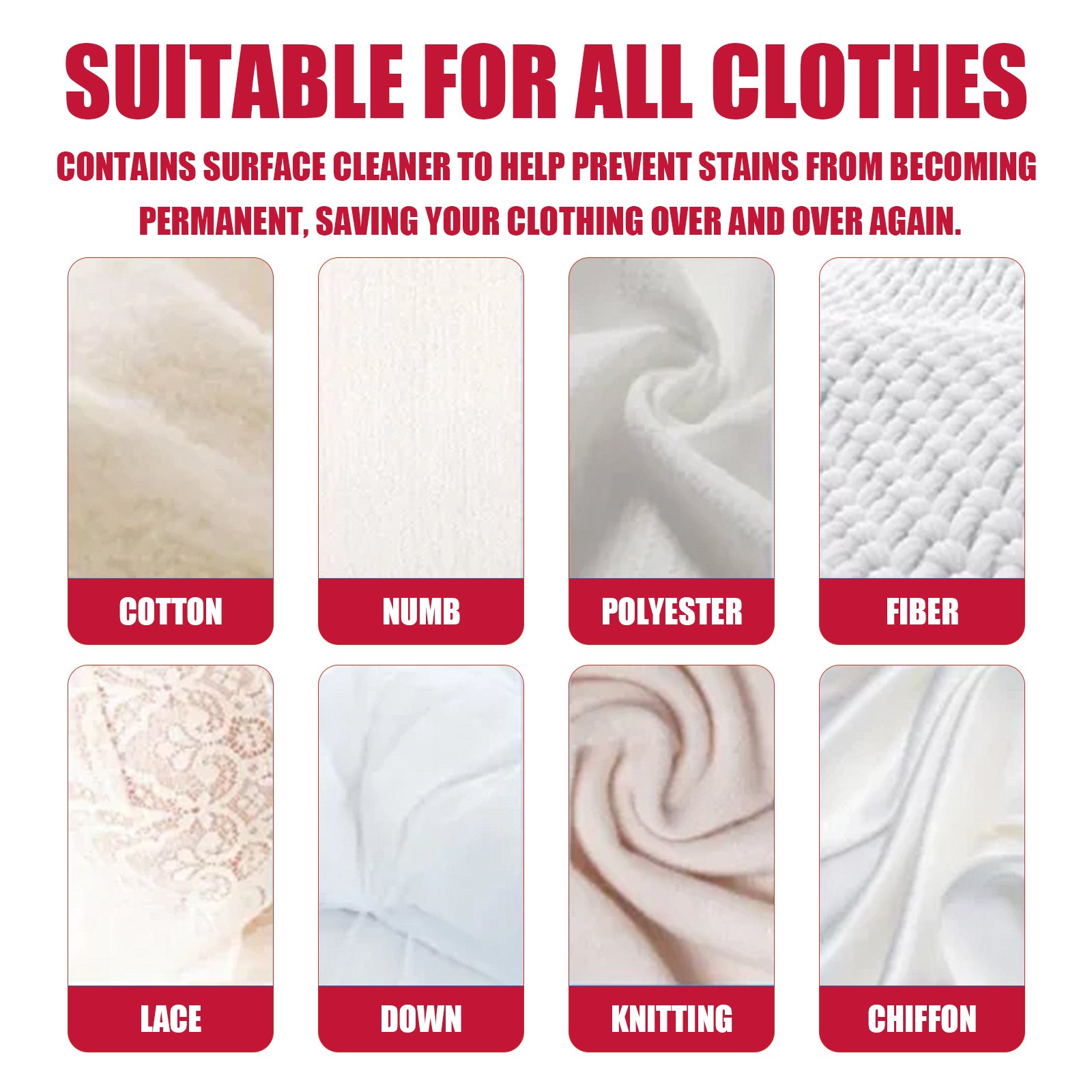 Clothes Decontamination Wipes Deep Clean Stain And Stain Protection Clothes Cleaning Wipes