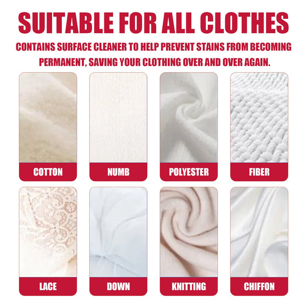 Clothes Decontamination Wipes Deep Clean Stain And Stain Protection Clothes Cleaning Wipes