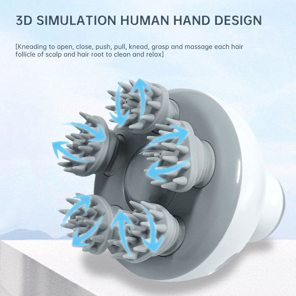 Head Massage Health Care Antistress Relax Body Massagem Deep Tissue Electric Vibrating Head Massager Hair Scalp Massager