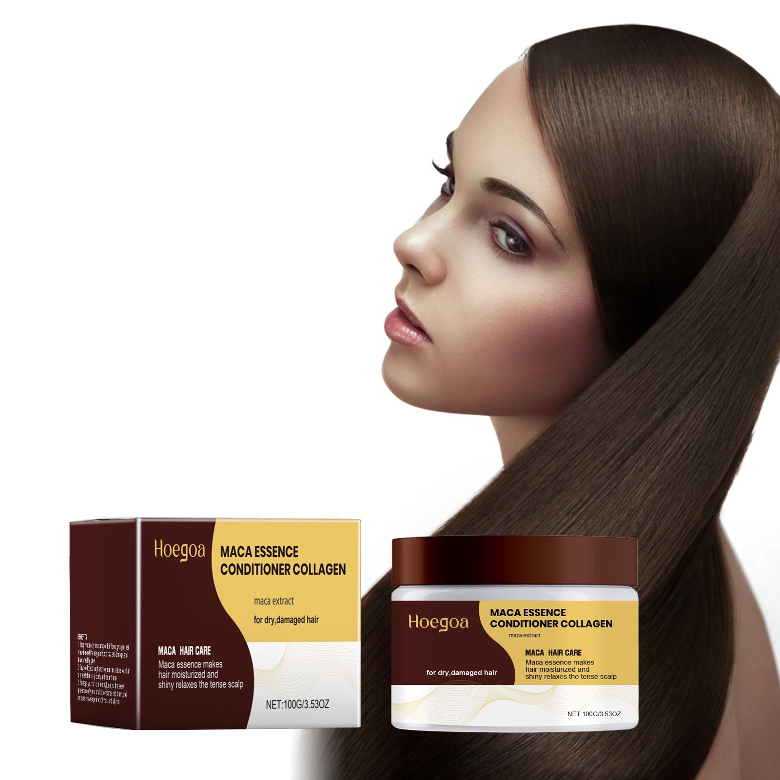 Collagen Conditioner, Gentle Hair Care, Soft, Nourishing, Moisturizing And Moisturizing Hair Care