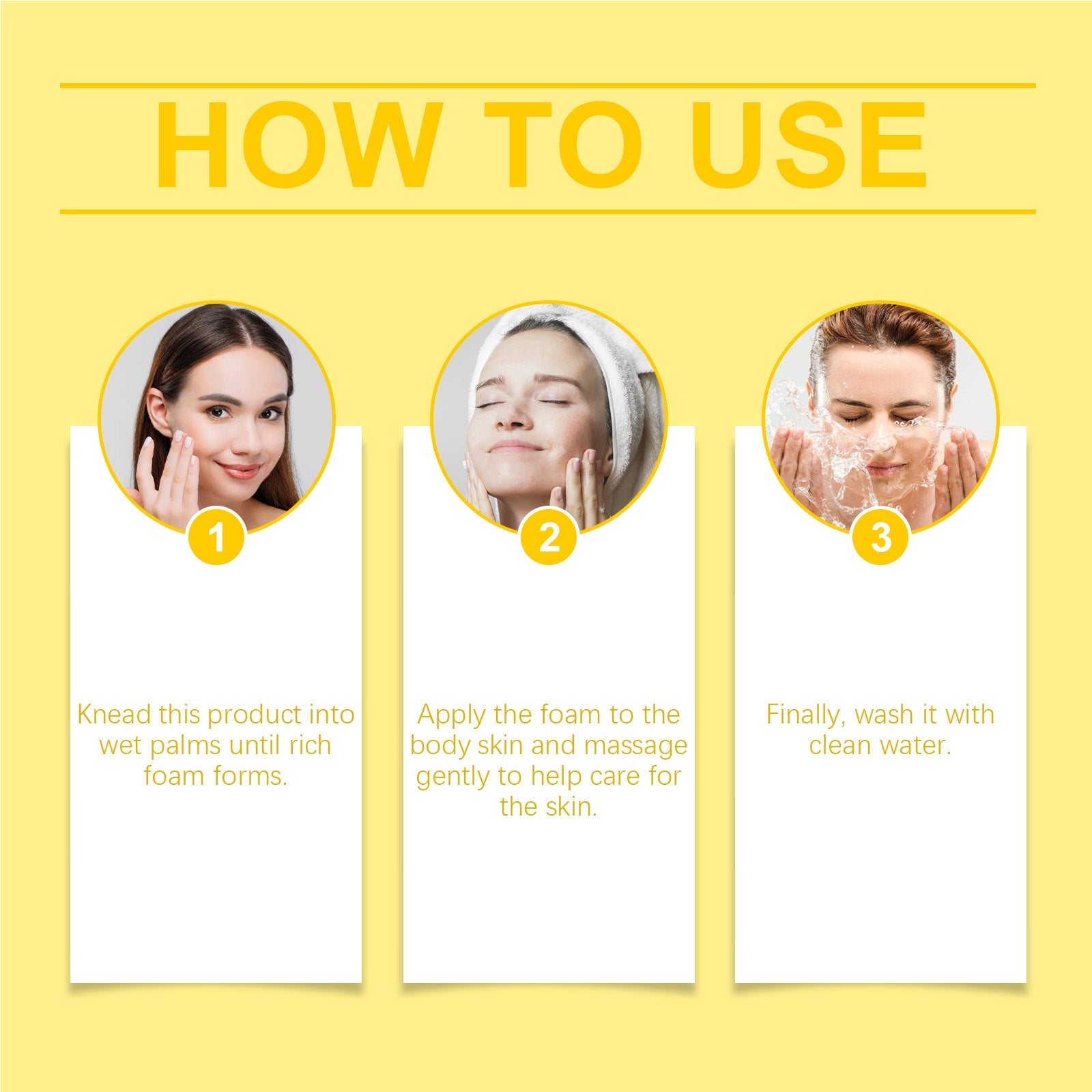 Derma Care Bee Soap, Repair Skin Moisturizing Skin Care Improve Skin Cleansing Foam Body Soap