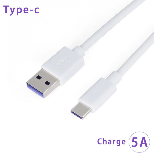 Suitable for Huawei mobile phone 5A fast charging data cable, 1 meter 1.5 meters 2 meters 3 meters Typc-c mobile phone data cable