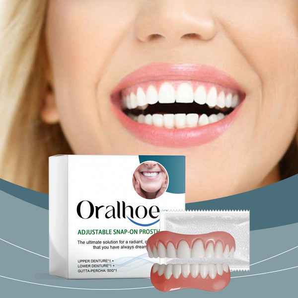 Silicone Denture Repair Set, Everyday To Enhance The Beauty Of Smile Comfortable Material Modification Teeth