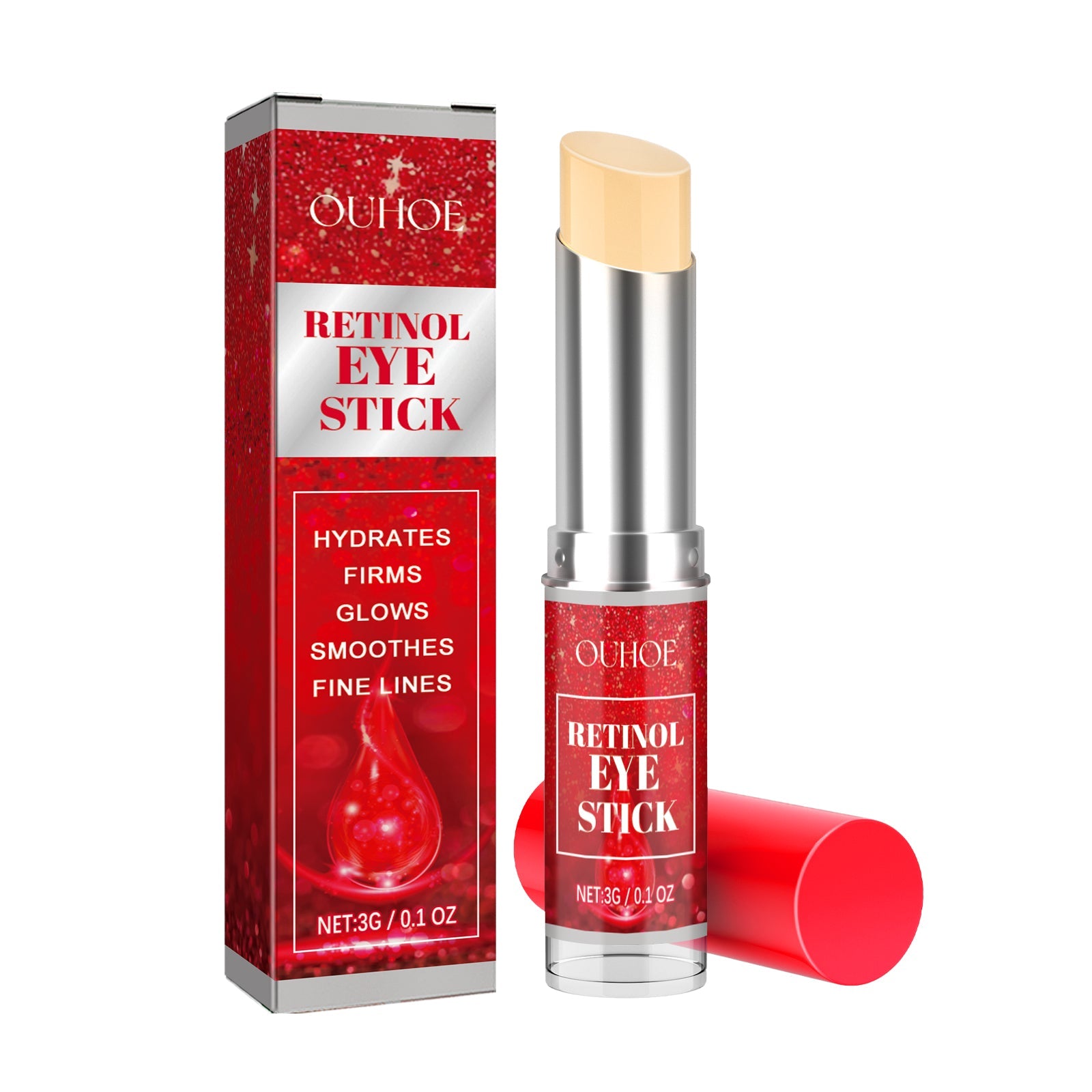 Retinol Eye Stick, Firming And Lightening Fine Lines, Dark Circles And Bright Eyes Eye Cream
