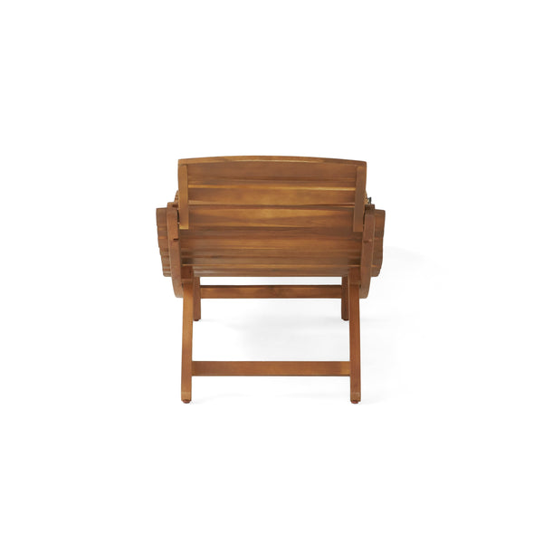LAHAINA WOOD FOLDABLE CHAISE LOUNGE