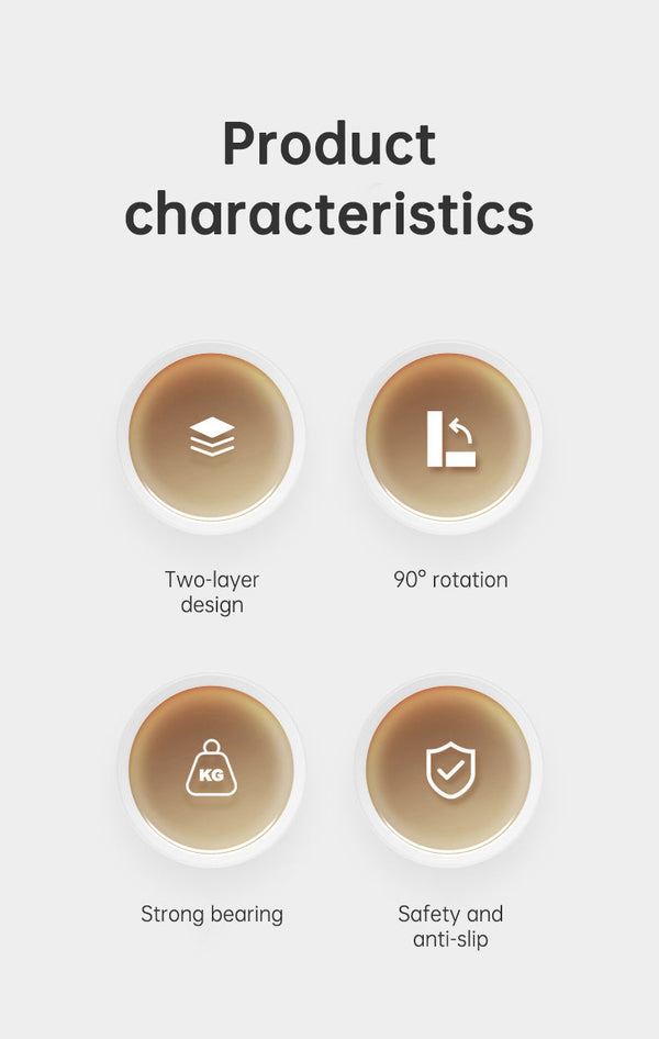 Pull out Rotating Spice Rack Organizer for Cabinet Rotate Makeup Organizer Slide Bottle Box Holder Plastic Seasoning Spice Rack