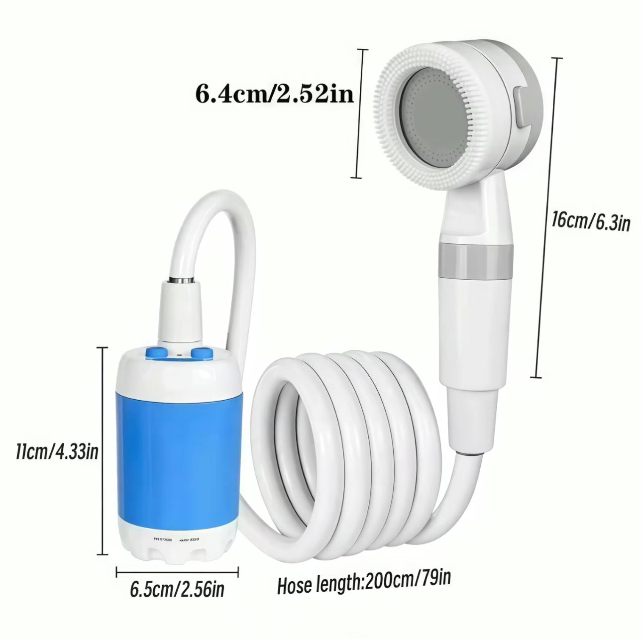 TravelWash Portable Shower