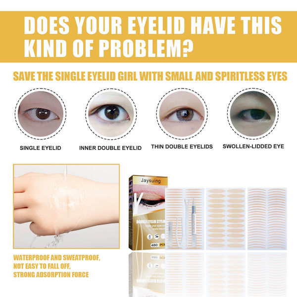 Double Eyelid Gel Permanent Natural Traceless Invisible Non-Glue Double Eyelid Gel Beauty Patch