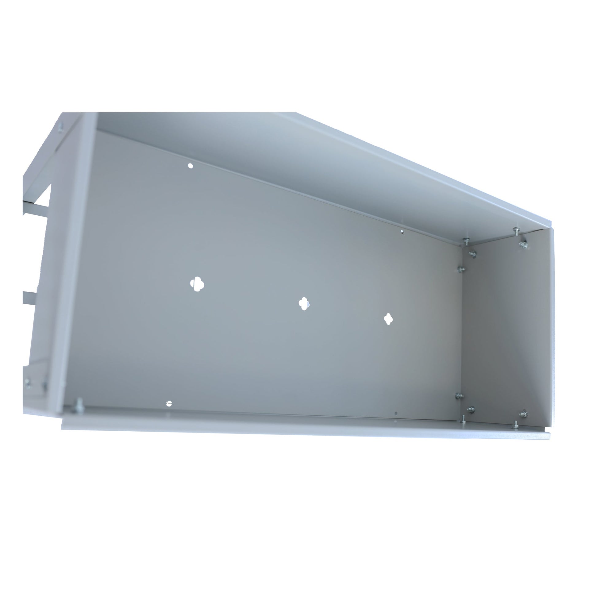 Aveyas mobile metal elevated garden bed cart, with legs, elevated flowerpot box with wheels (gray)