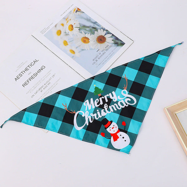 Pet Bandana for Dogs and Cats - Thanksgiving, Christmas, Halloween Pet Triangle Scarf Bib